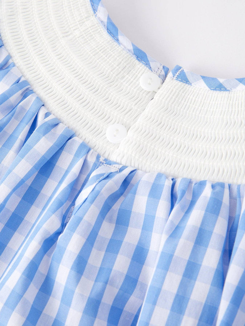 American Flag Smocked Dress
