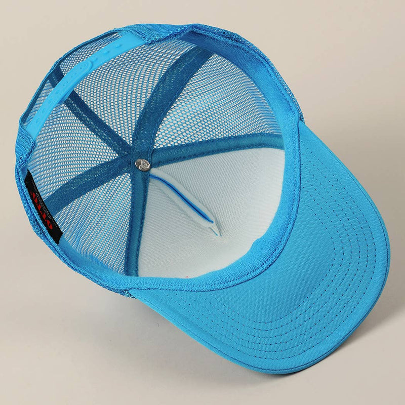 MOTHER Trucker Hat in Blue