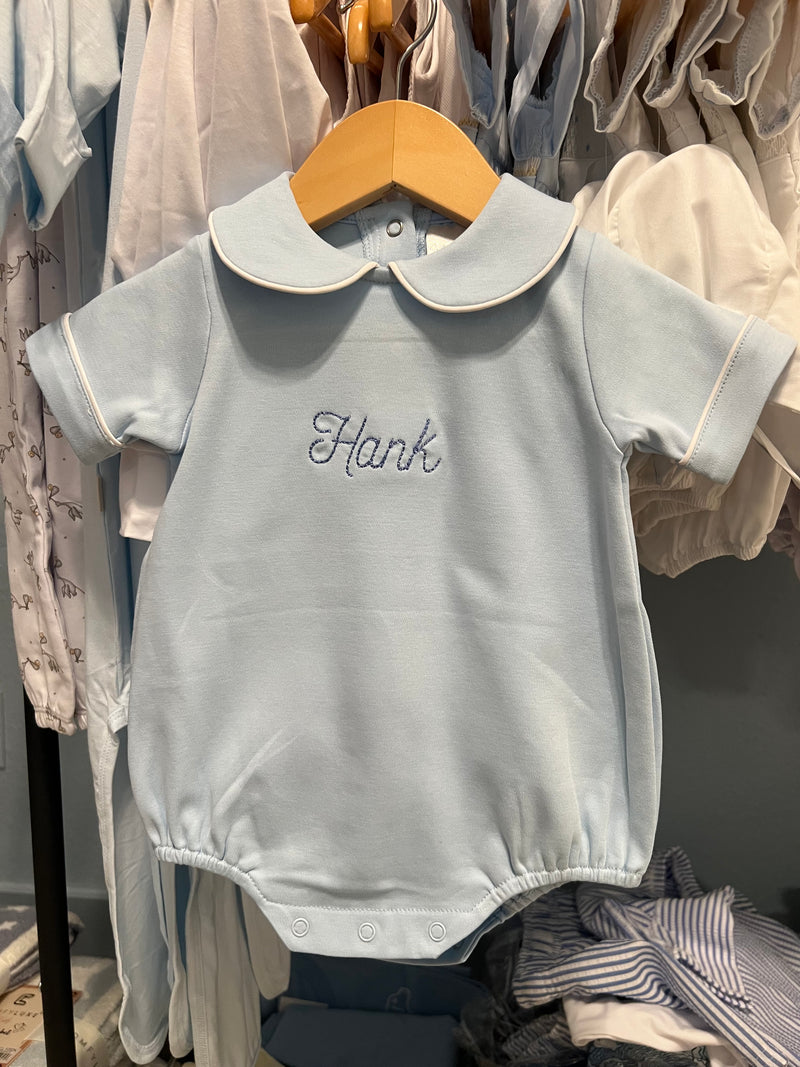 Collared Bubble With Embroidery