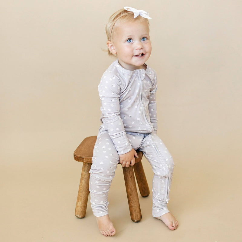 Daisy Bamboo Zippy Romper