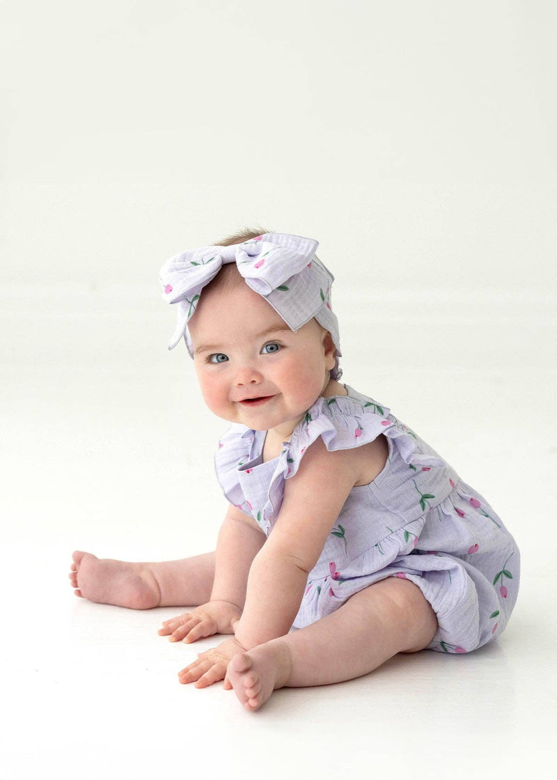 Tiny Tulip Baby Romper