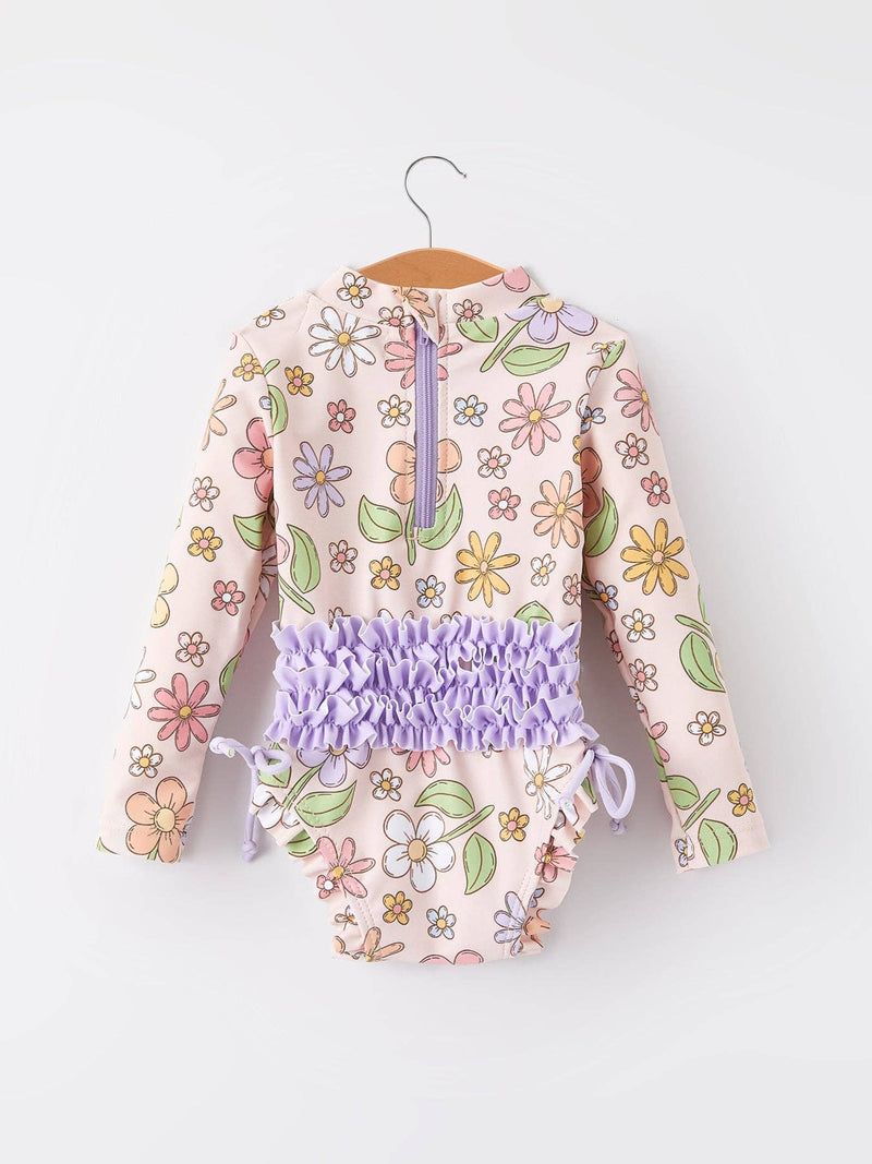 Floral One-Piece Swimsuit