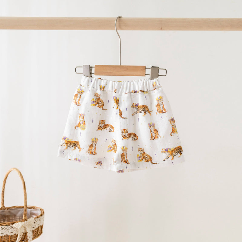Louisiana Tigers Organic Muslin Shorts