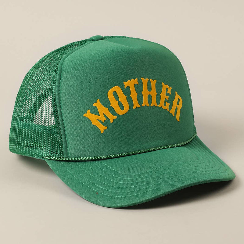 MOTHER Trucker Hat in Green