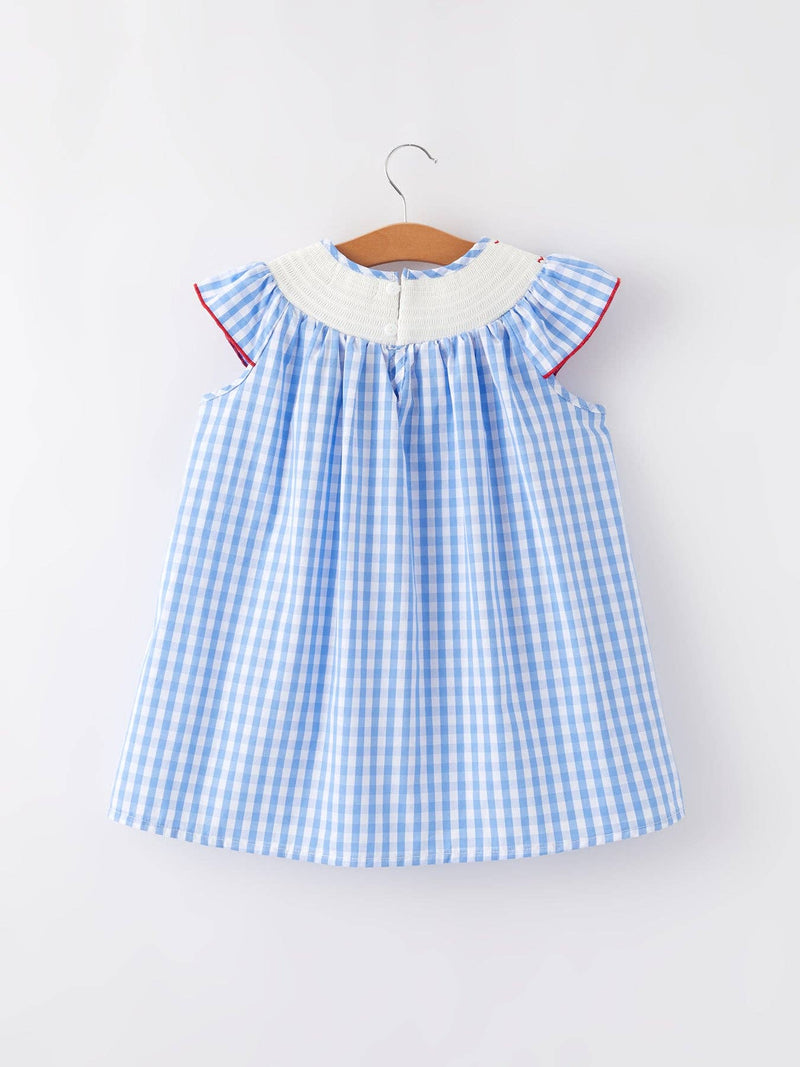 American Flag Smocked Dress