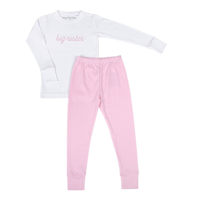 Big Sister Embroidered Long Sleeve Set