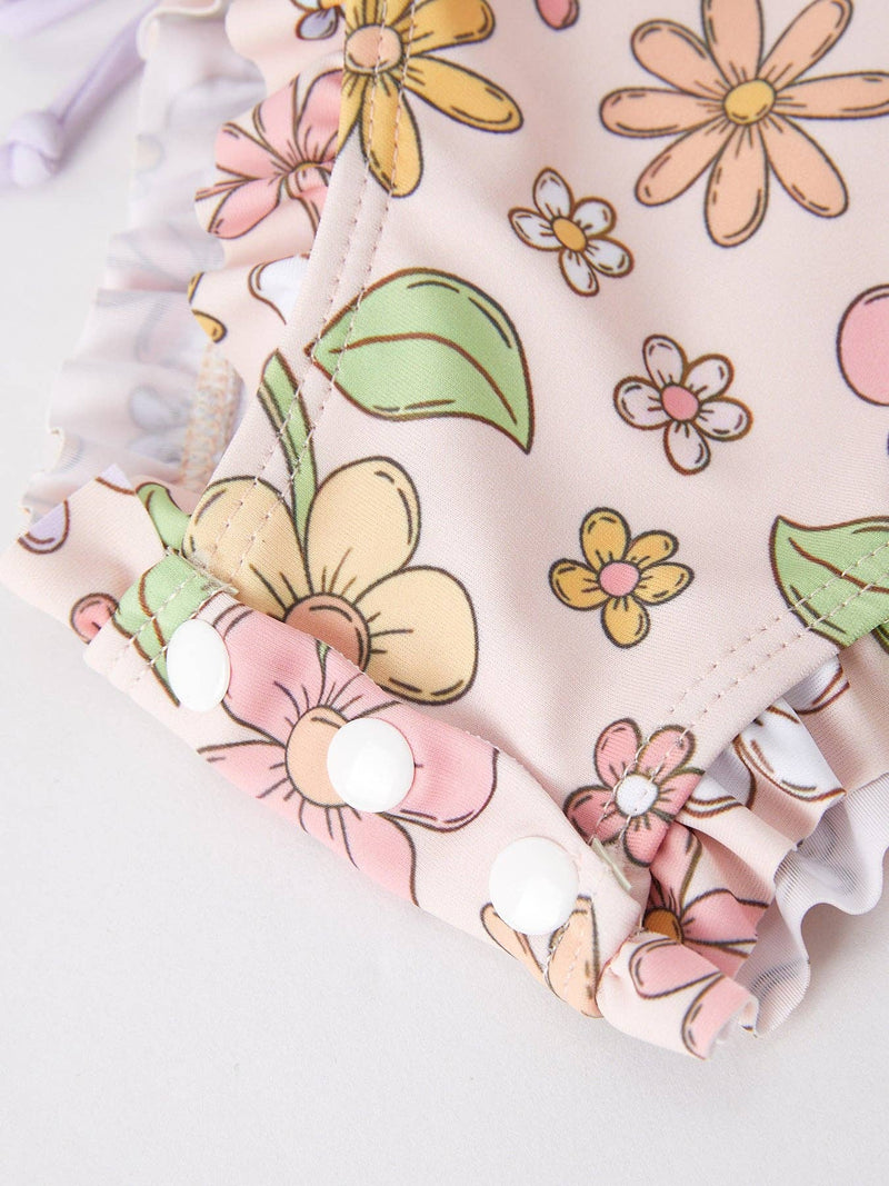Floral One-Piece Swimsuit