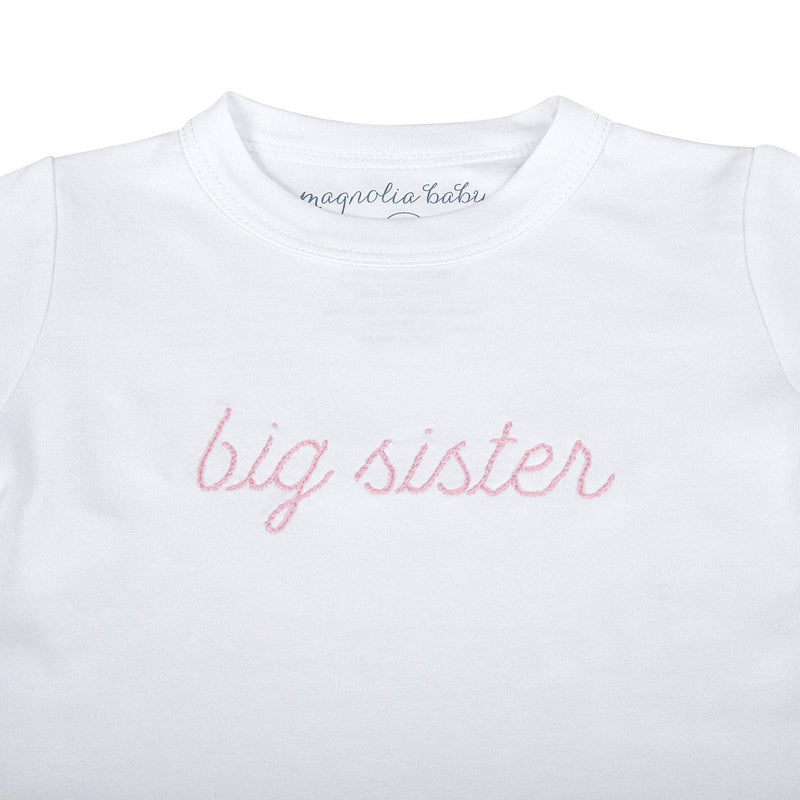 Big Sister Embroidered Long Sleeve Set