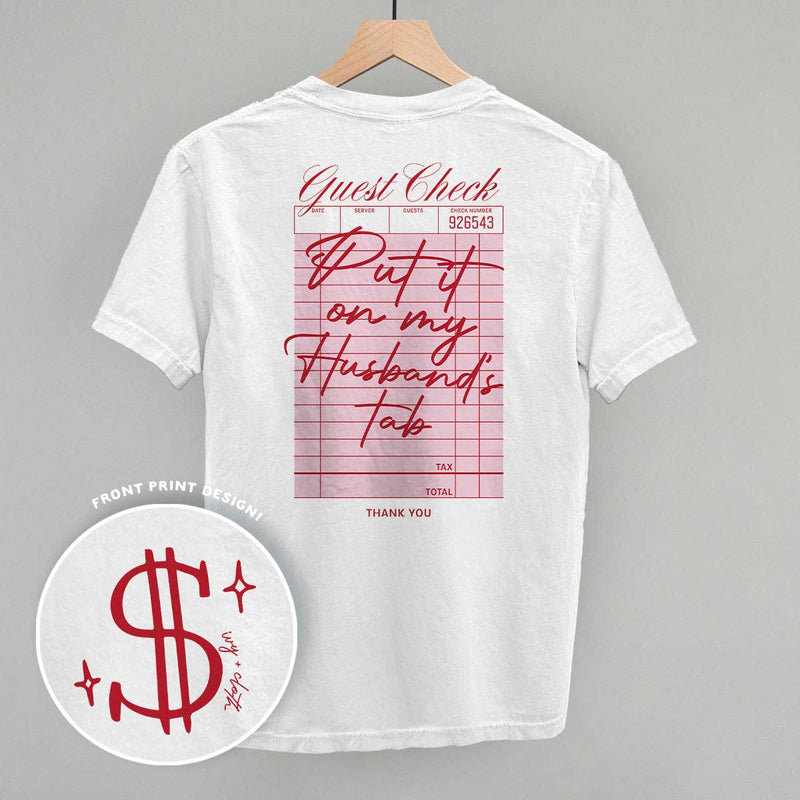 Put It On My Husband's Tab Tee