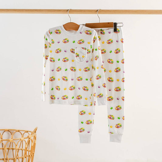 King Cake Organic Cotton Pajama Set