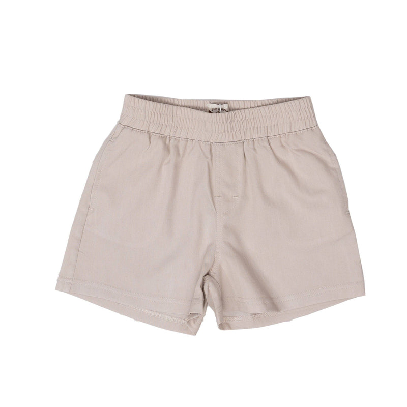 Khaki Twill Shorts