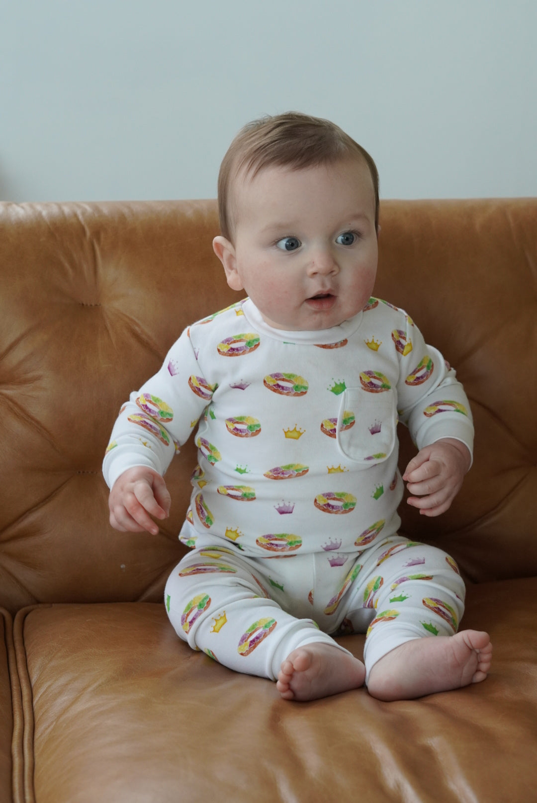 King Cake Organic Cotton Pajama Set