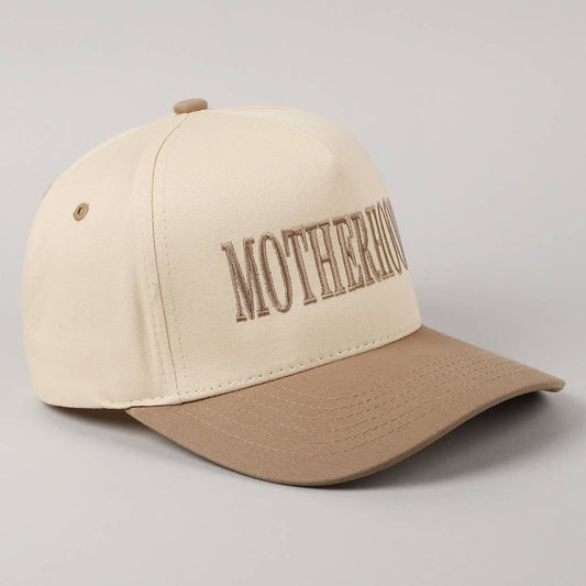 MOTHERHOOD Trucker Hat in Beige